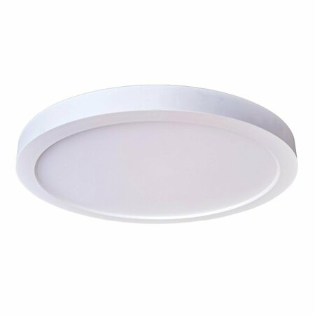 CRAFTMADE 5.5in slim Line LED Flushmount in White X9206-W-LED